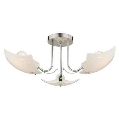 Imagen 2 del producto Lámpara Techo New Madrid Acero Blanco