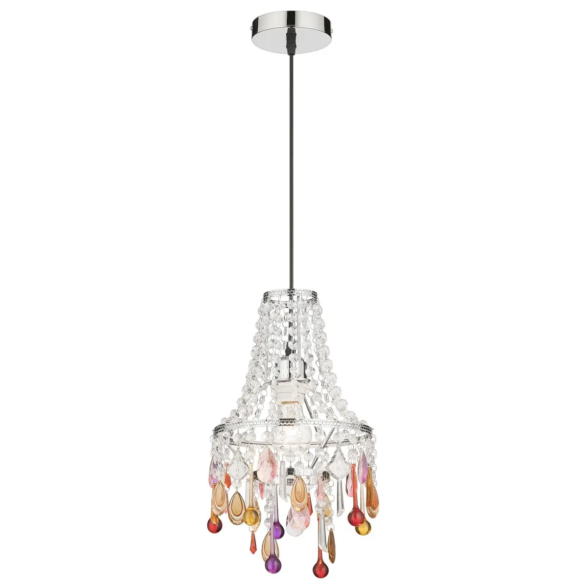 JUST HOME COLLECTION - Lámpara Colgante Decorativa Acero