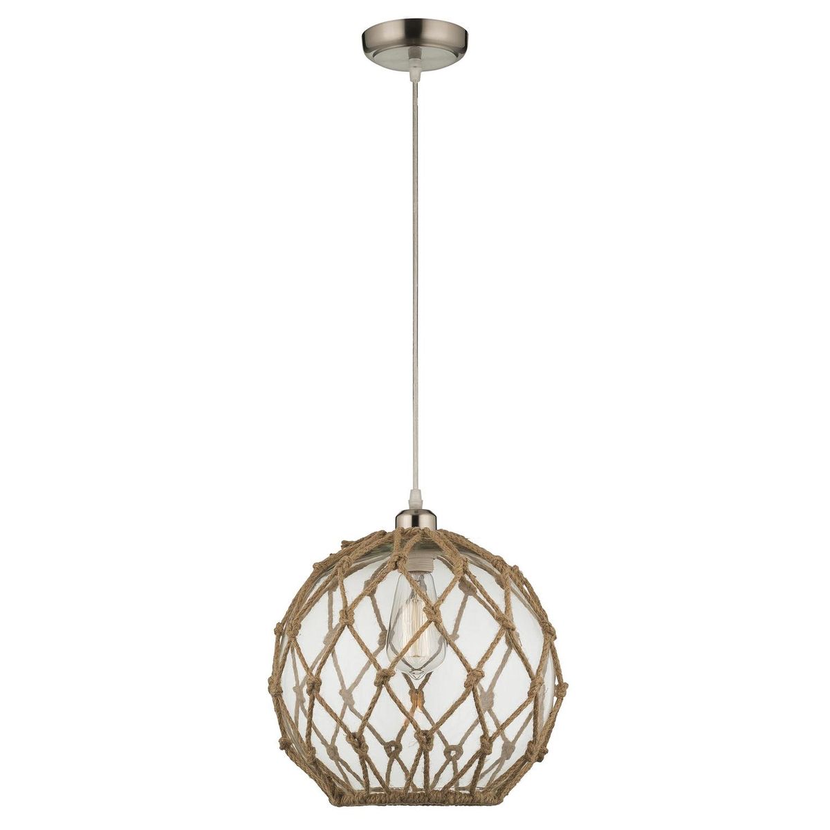 JUST HOME COLLECTION - Lámpara Colgante Acero