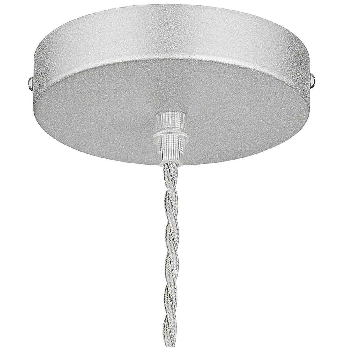 JUST HOME COLLECTION - Lámpara Colgante Decorativa New Rimini Acero Gris