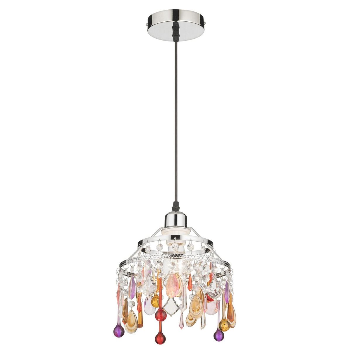 JUST HOME COLLECTION - Lámpara Colgante Decorativa Acero