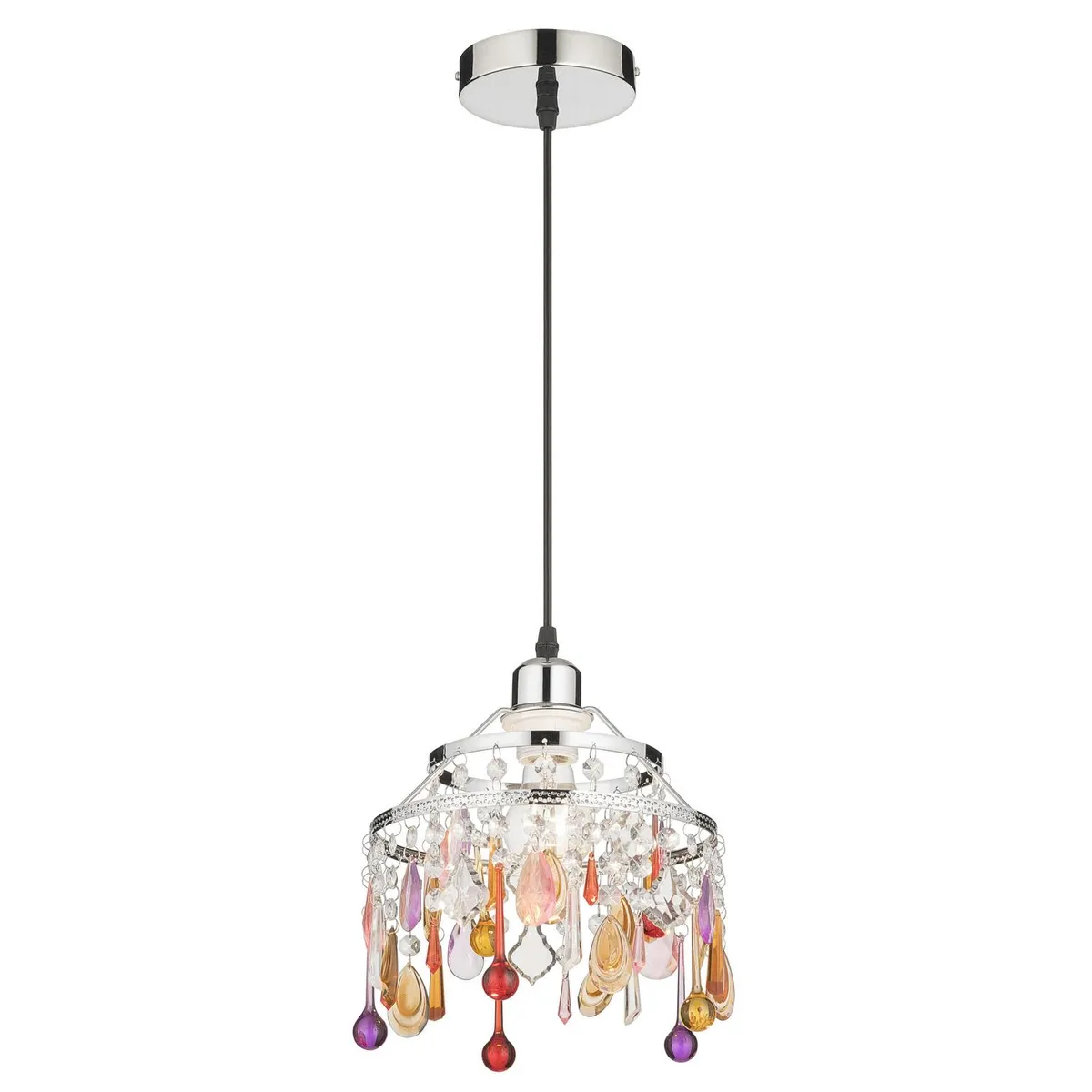 JUST HOME COLLECTION - Lámpara Colgante Decorativa Acero