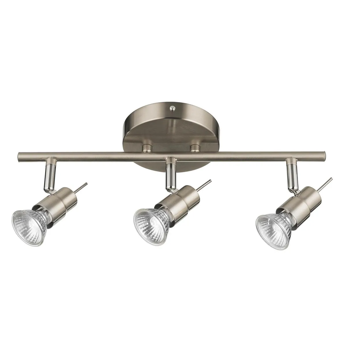 CASA BONITA - Barra New Quebec 3 Luces Acero Gris