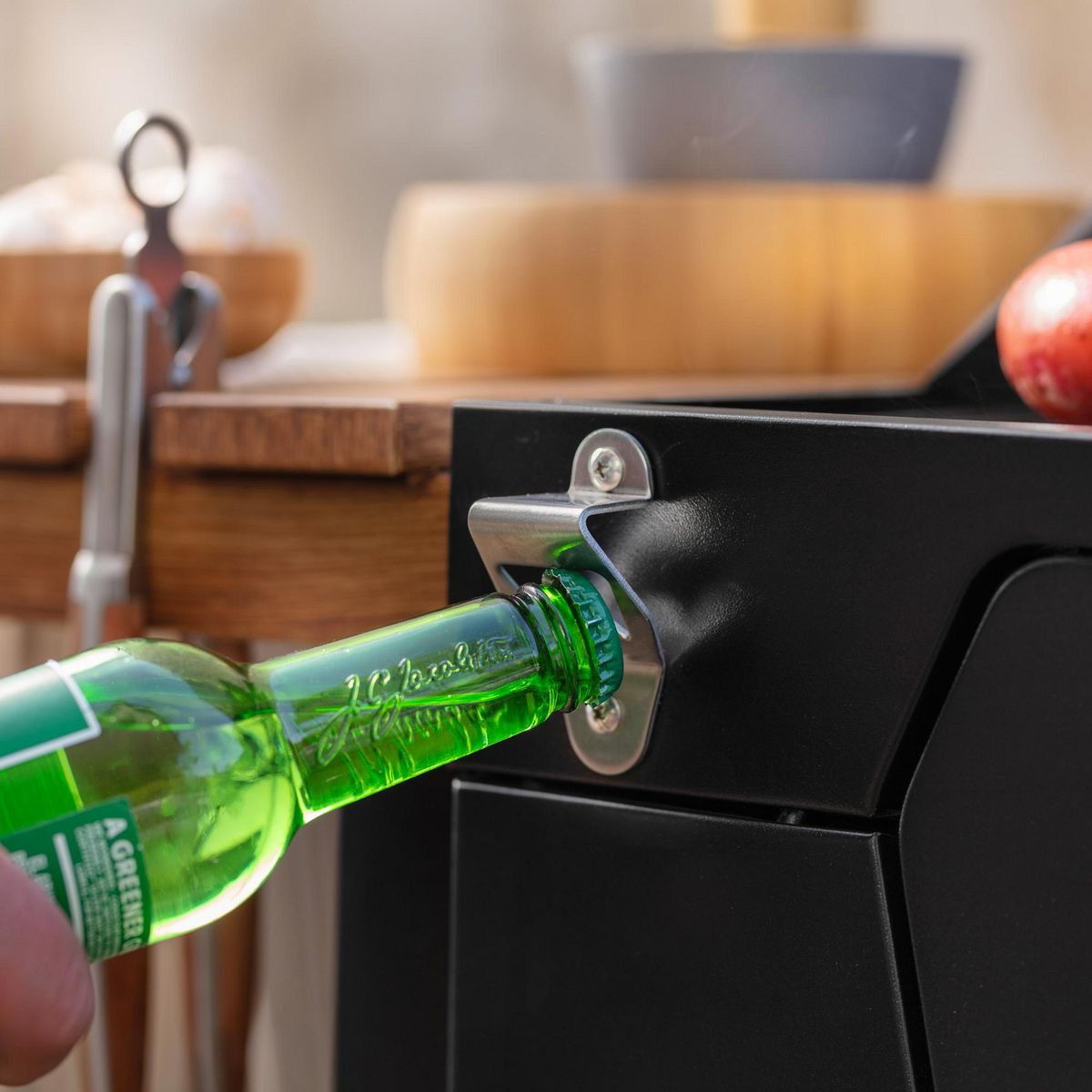 MR BEEF - Parrilla a Carbón con Bandeja Acero