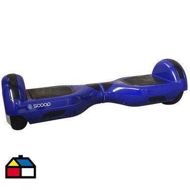 Patineta elctrica Hoverboard azul