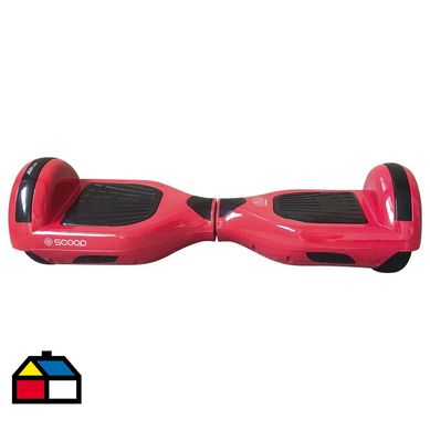 Patineta elctrica Hoverboard roja