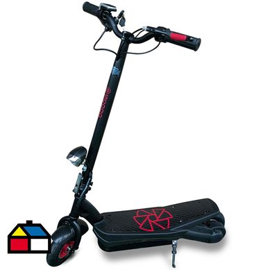 Scooter elctrico M1 negro/rojo