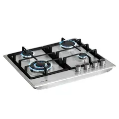 TOYOTOMI - Encimera Gas 4 Platos Plateado EGI-60CI