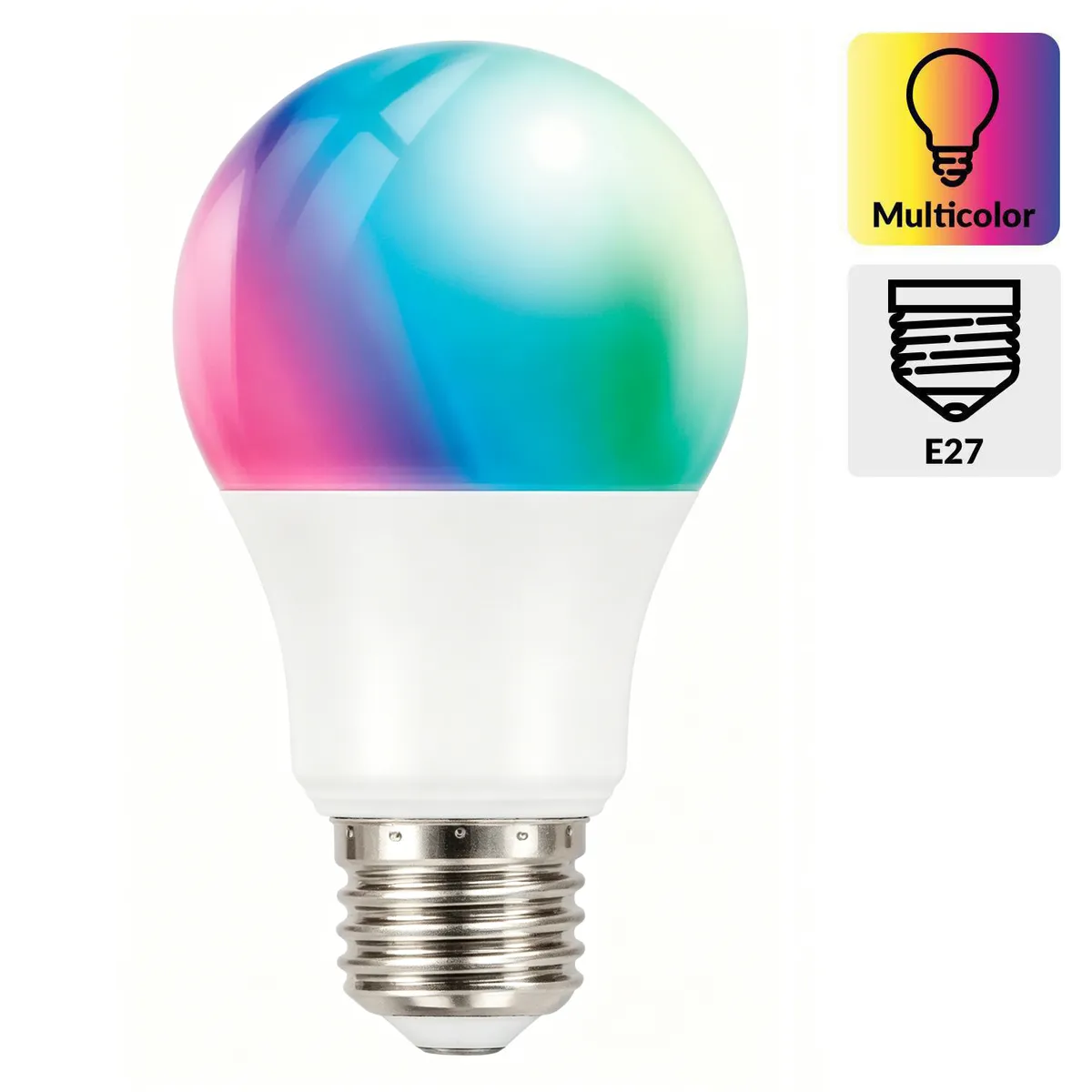 Ampolleta Led Wifi 100 W E27 1.500 lm Luz Multicolor, marca DAIRU - Foto Principal