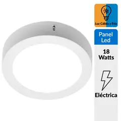 DAIRU - Panel Led Sobrepuesto Wifi Inteligente 18W Blanco