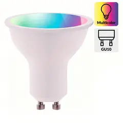 DAIRU - Ampolleta Led Wifi 5.5 W GU10 350 lm Luz Multicolor