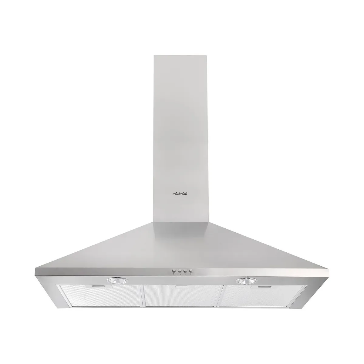 TOYOTOMI - Campana Convencional 90 cm Plateado CP-PIR90