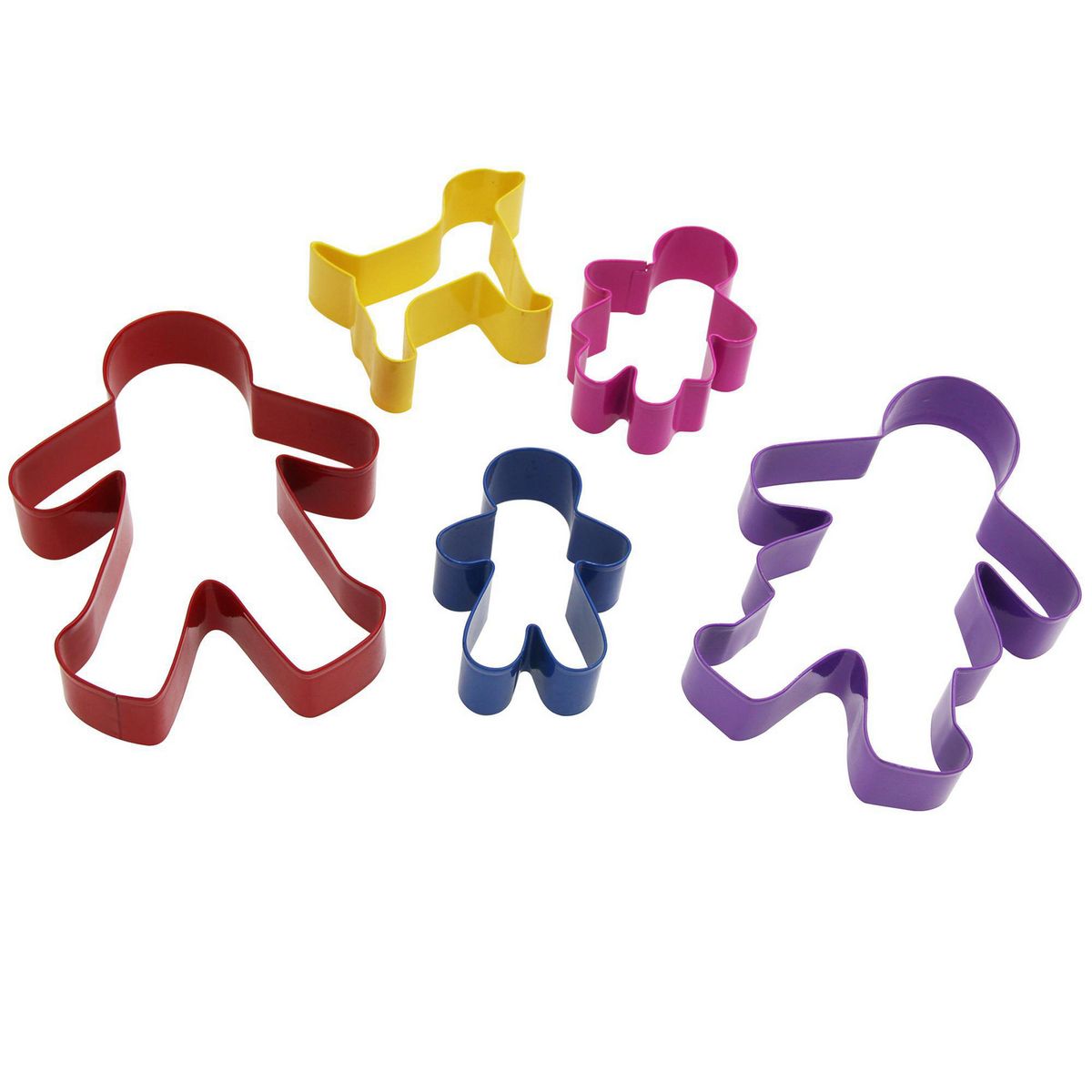 JUST HOME COLLECTION - Set de Moldes Familia Just Home Collection Inoxidable 5 Unidades