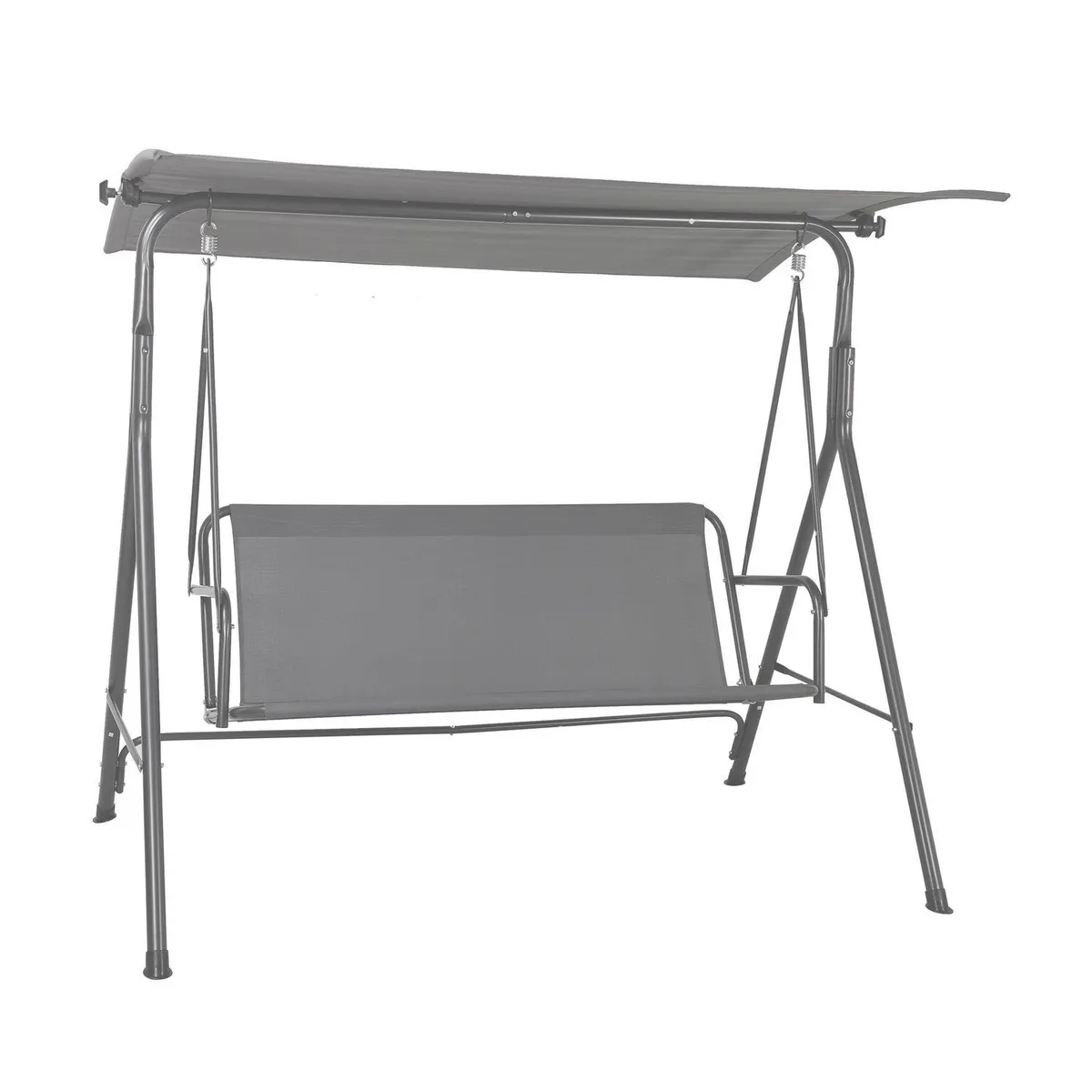 JUST HOME COLLECTION - Sillón columpio de terraza poly/text 3 personas