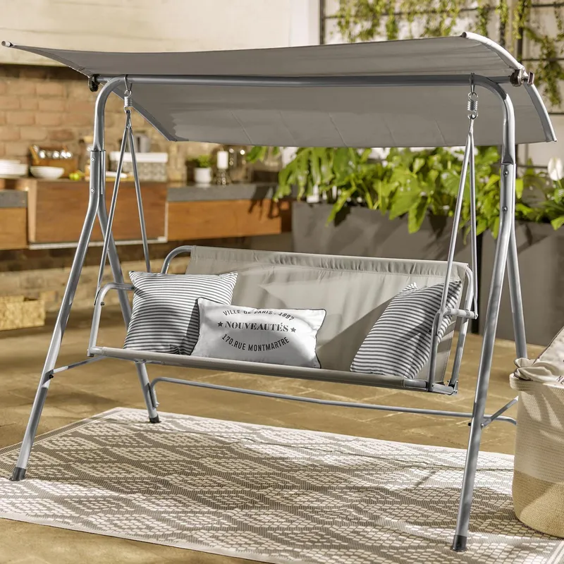 Mesa Plegable Sillon Columpio Terraza Tottus Sillón Columpio De