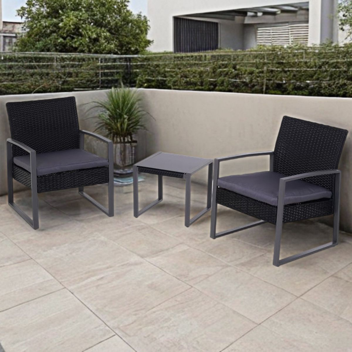 JUST HOME COLLECTION - Juego balcón 3 piezas Victoria.