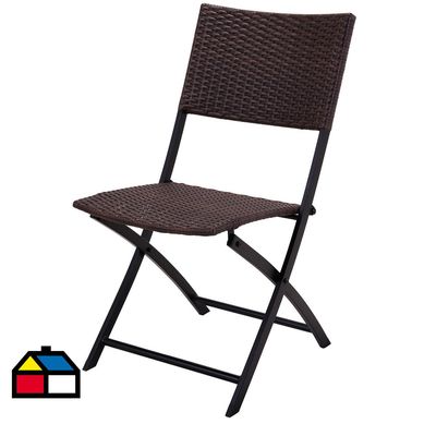 Silla Plegable Cambridge 45x84x59 cm Caf
