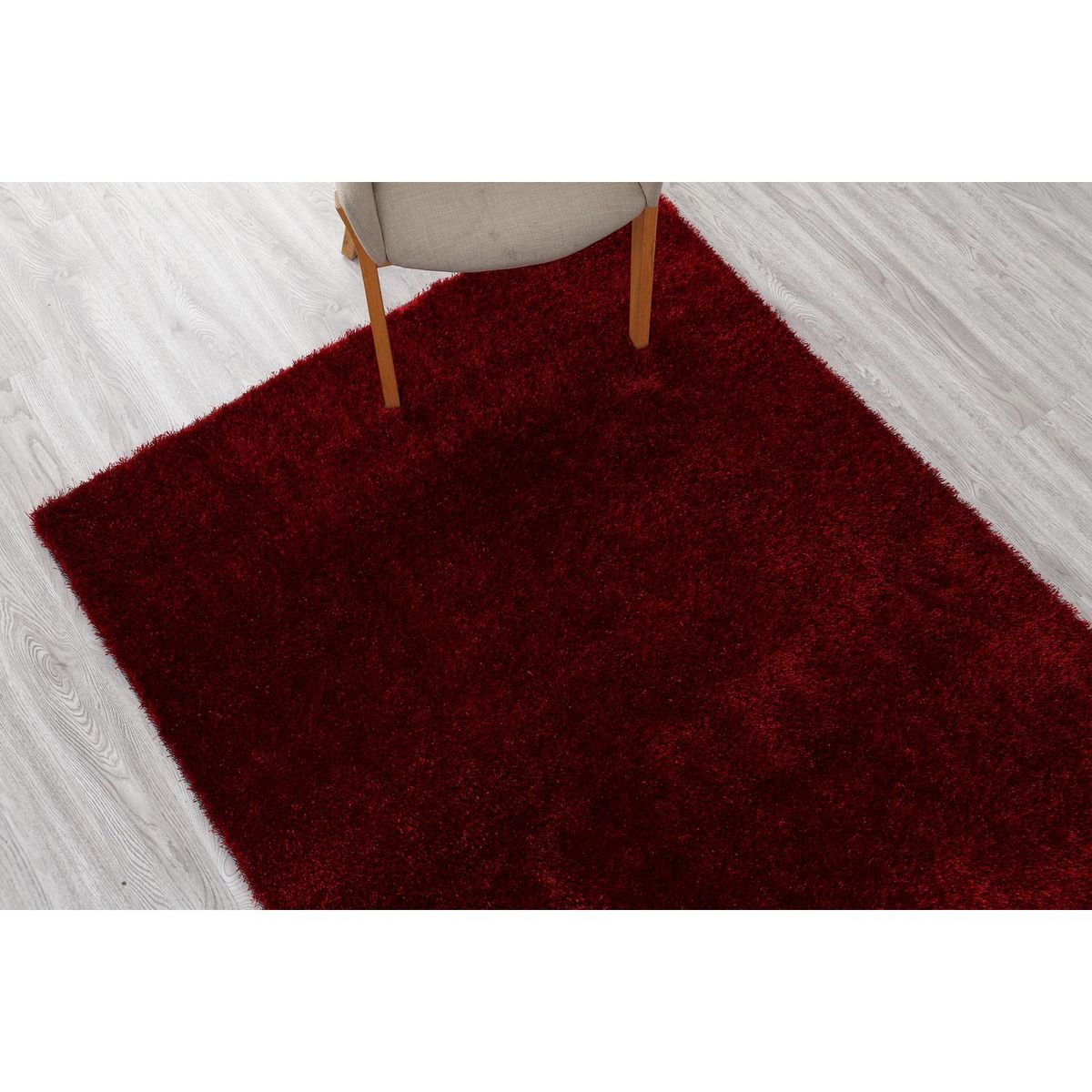 JUST HOME COLLECTION - Alfombra Confetti 140x200 cm Poliéster Rojo