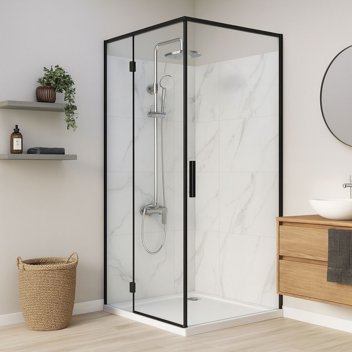 SENSI DACQUA - Columna monomando ducha