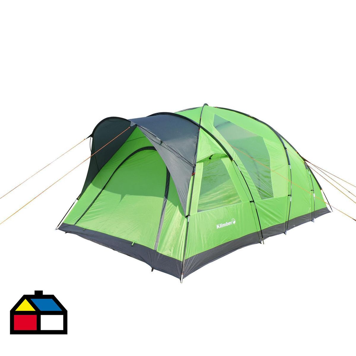 KLIMBER - Carpa Camping Tambora 6 Personas Verde