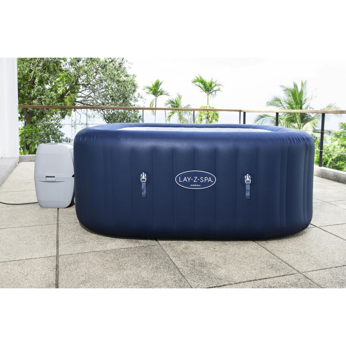 BESTWAY - Spa inflable Hawai 180x180x71 cm