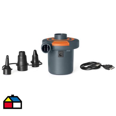 Inflador elctrico recargable 220 V