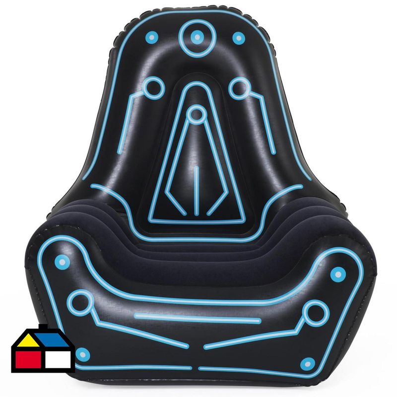 BESTWAY - Sillón inflable Gamer 112x99x125 cm