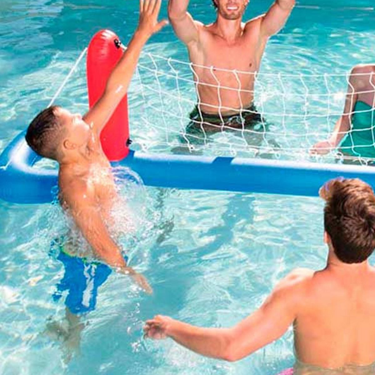 BESTWAY - Juego de Voleibol Rojo /Azul 64x1x244 cm