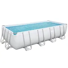 BESTWAY - Set piscina estructural rectangular 549x274x122 cm