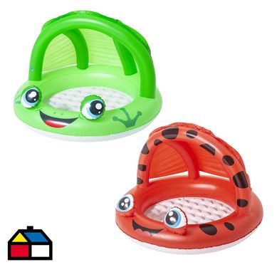 Piscina inflable con techo 97x66 cm