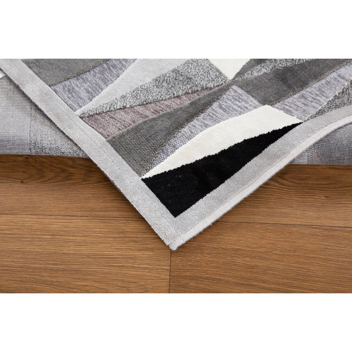 JUST HOME COLLECTION - Alfombra Seychelles 120x180 cm Polipropileno Gris