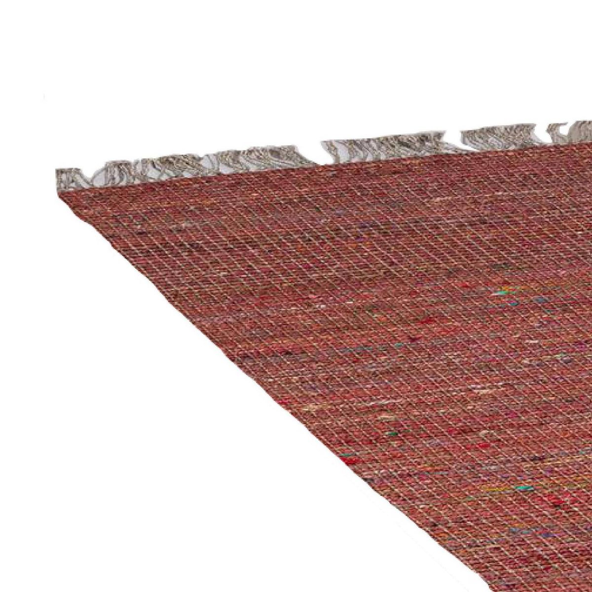 JUST HOME COLLECTION - Alfombra Grande Revibe 200x290 cm Poliéster Burdeo