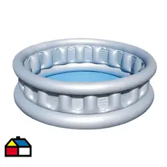 BESTWAY - Piscina Inflable Infantil 152x152x43 cm 512 Litros