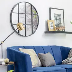 HOMY - Espejo oleg 60 cm negro