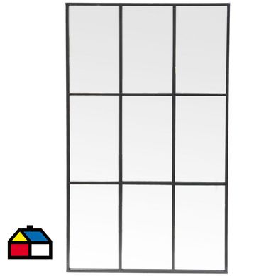 Espejo window 61x101 cm negro