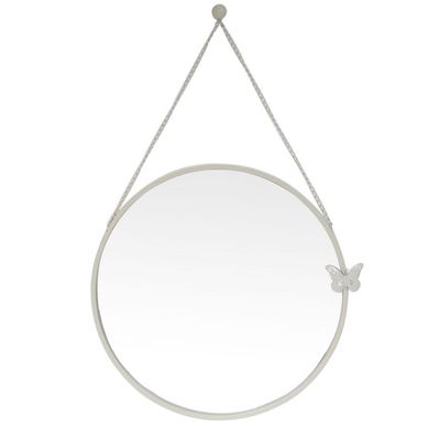 Espejo con cuerd calais 61 cm blanco