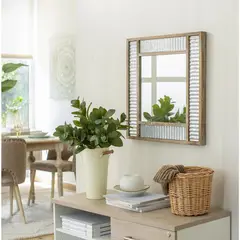HOMY - Espejo sion 61x61 cm plata
