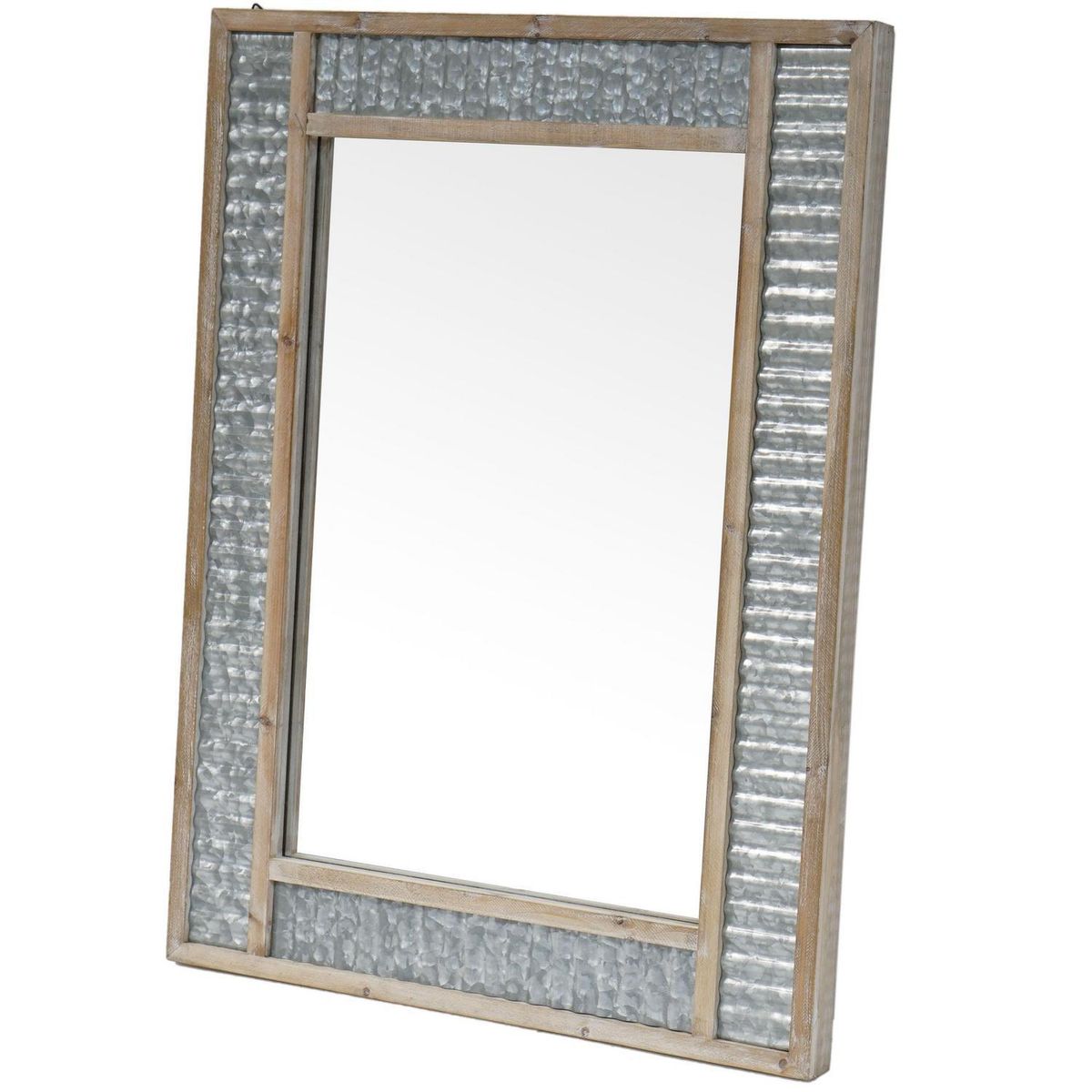 JUST HOME COLLECTION - Espejo mold 61x81 cm plata