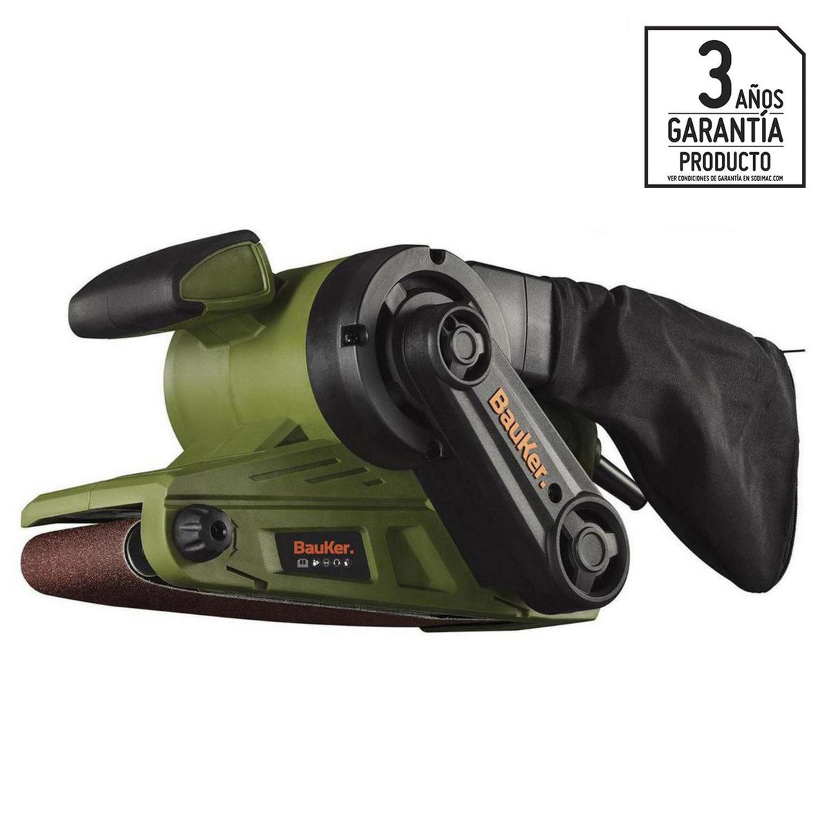 BAUKER - Lijadora De Banda Eléctrica 920W