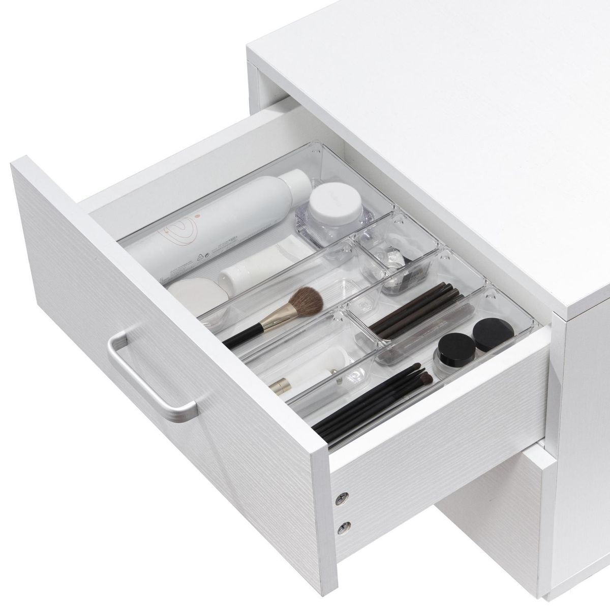 Set 6 Organizadores 8.8x31.7x16.2 cm Transparente, marca JUST HOME COLLECTION - Foto Principal