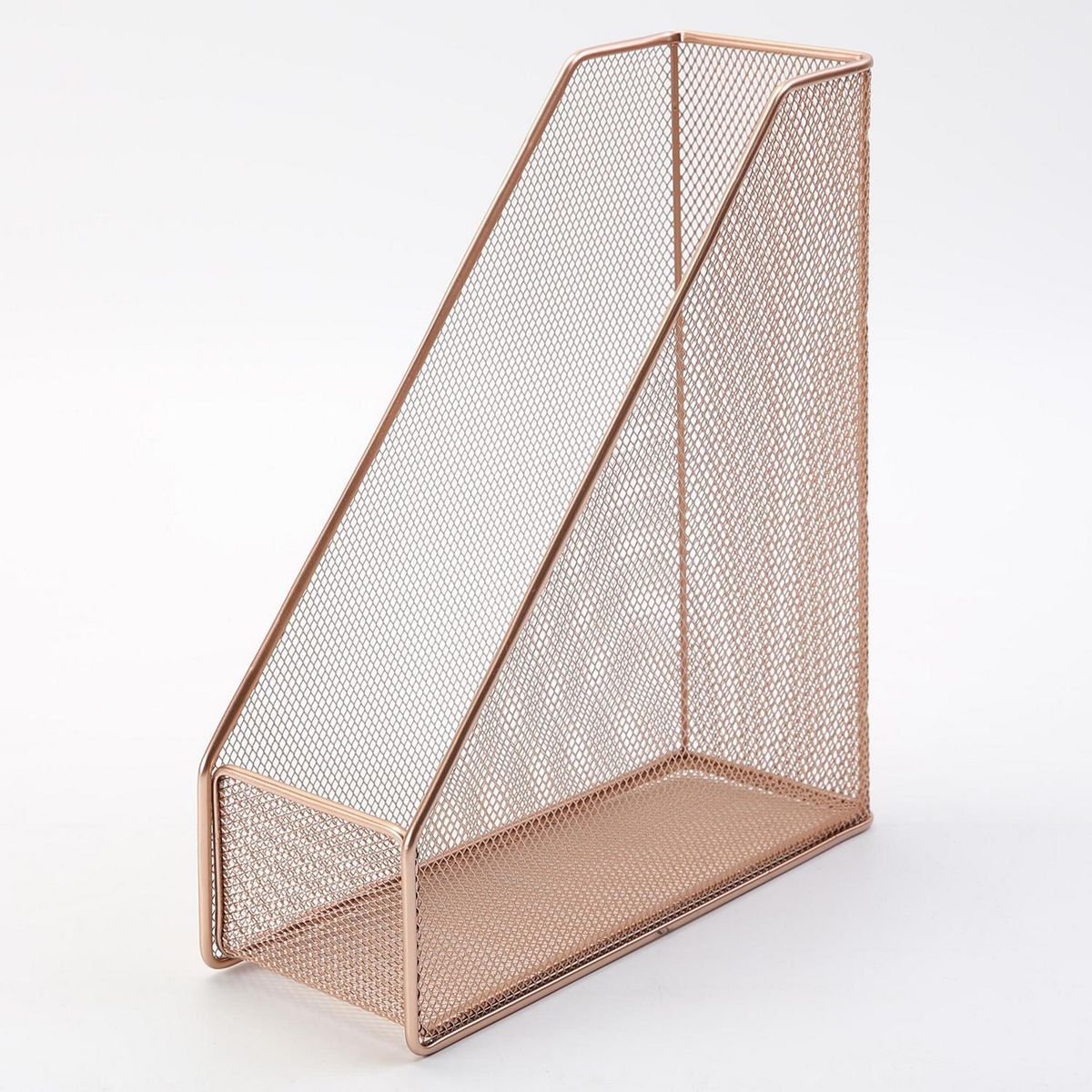 JUST HOME COLLECTION - Organizador de papel vertical cobre