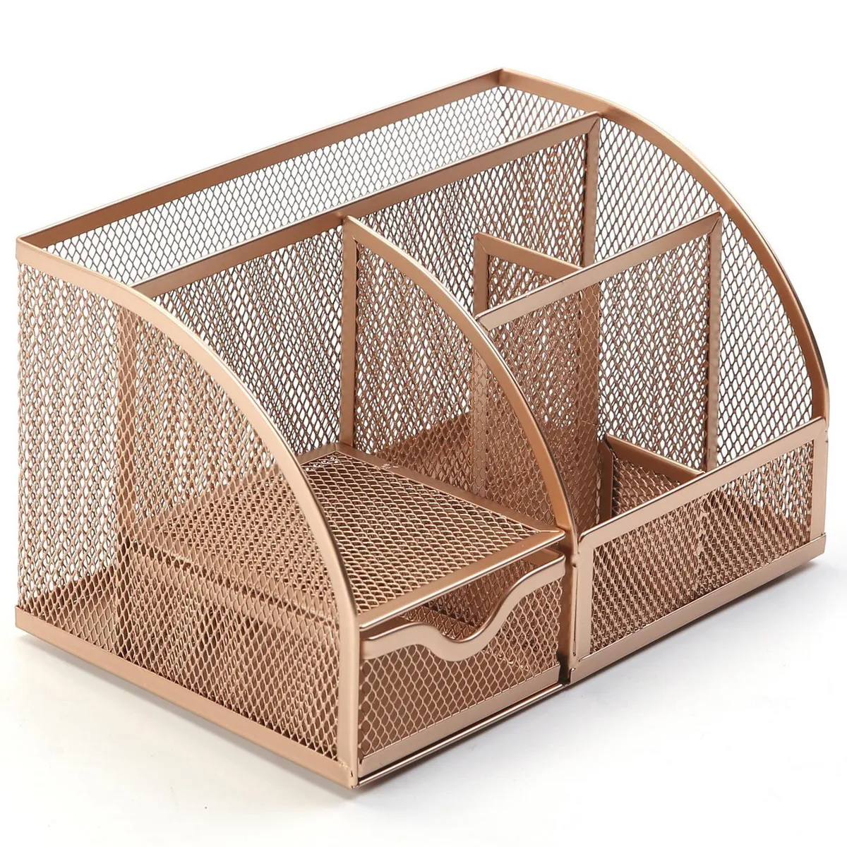 JUST HOME COLLECTION - Organizador de escritorio rosado