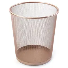 JUST HOME COLLECTION - Papelera 13 Litros Hierro Cobre