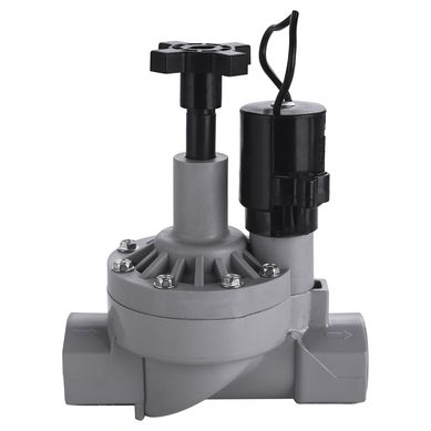 Vlvula solenoide 3/4 con control de flujo plstico