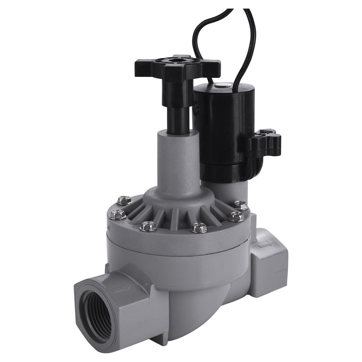 ORBIT - Válvula solenoide 3/4 con control de flujo plástico