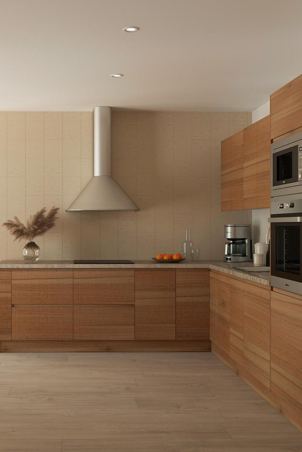 JUST HOME COLLECTION - Base 40 nogal fondo 60 derecha