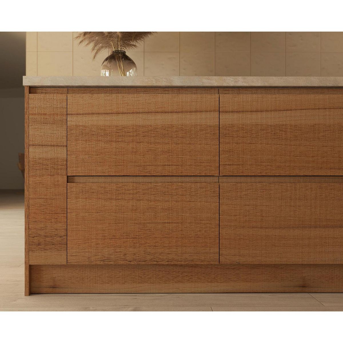 JUST HOME COLLECTION - Base 60 nogal fondo 48 izquierda