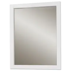 undefined - Espejo Baño Forma Rectangular 56x72 cm Blanco Mediterráneo