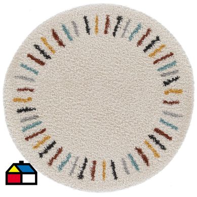 Alfombra redonda gipsy lnea 160 cm