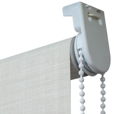 Cortina roller text 120x165 cm gris claro